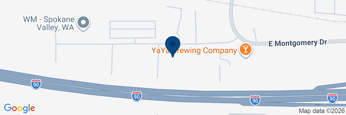 Map showing facility locations